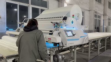 Fabric spreading machine #machine  #clothing