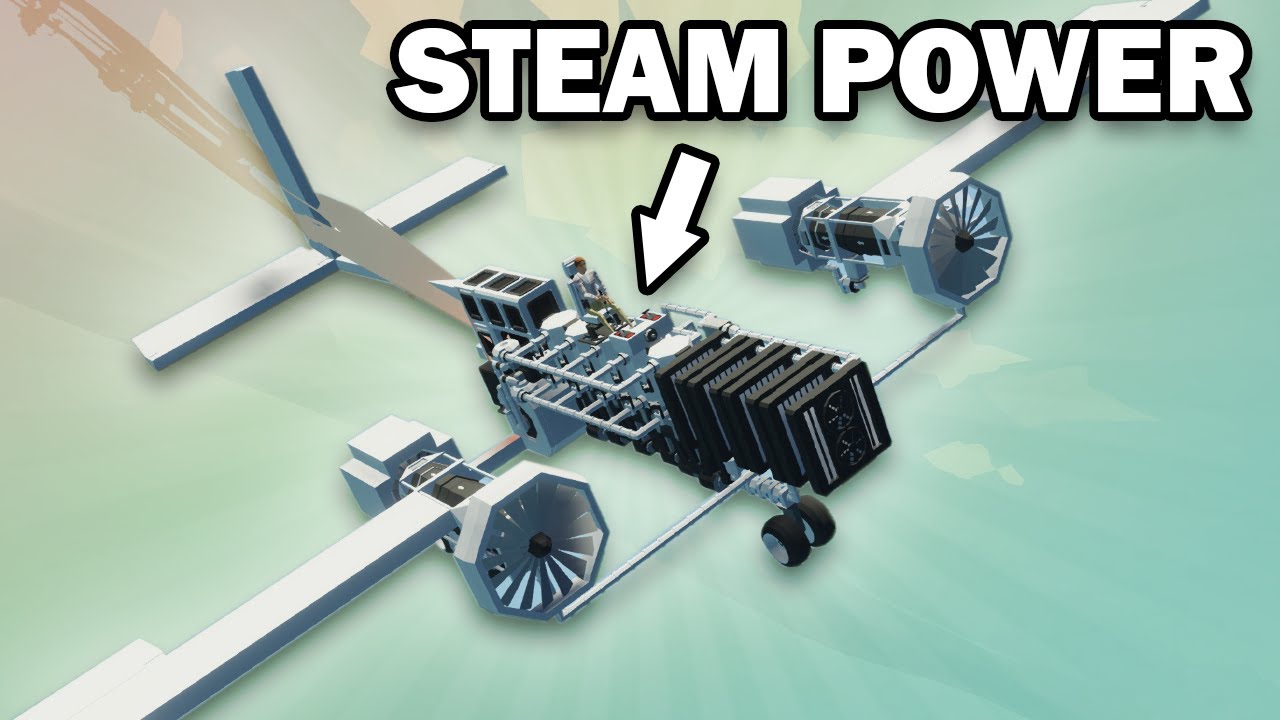 I Made A STEAM PLANE In Stormworks! - YouTube