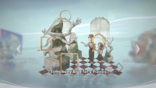 [Deemo2] Symphony Blue for 2 Pianos[Hard](99.97%, Full Combo)