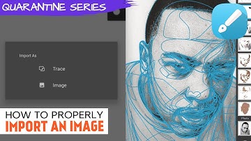 HOW TO PROPERLY IMPORT AN IMAGE (REFERENCE/TRACE) INFINITE DESIGN