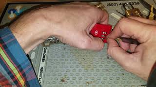 Resettable Dial Lock Decode