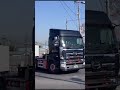 珍しい! 重トレ女子♡左折 (株)常総運輸さん 重機回送トレーラー ラッパありがとう かっこいい