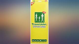 TravelJohn 66892 18-Pack Disposable Urinals Deluxe review
