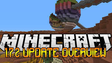 Minecraft 1.7.2/1.7 Update Overview (1.7.2 Update Release)  - New Biomes,Blocks,Settings,Fishing!