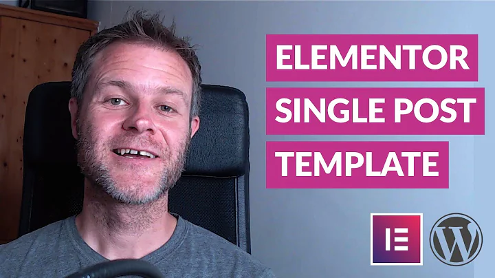 How to Design a WordPress Single Post Template with Elementor