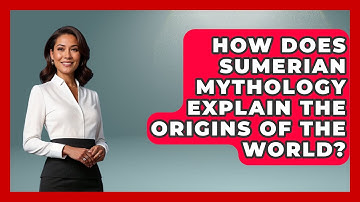How Does Sumerian Mythology Explain the Origins of the World? | Exploring Ancient Myths