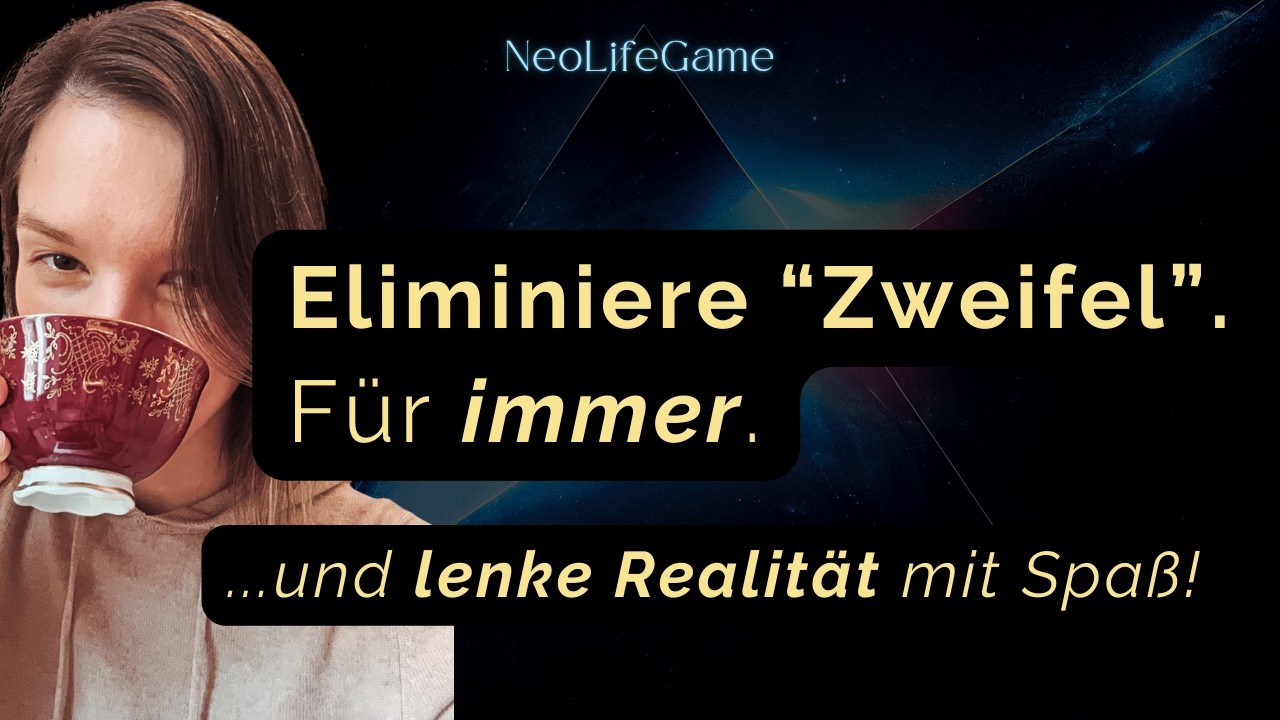 Lenke Realität OHNE „Zweifel“. Macht mehr Spaß. 🥂