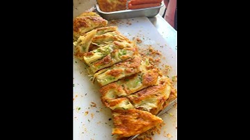 Thumbnail of Super Crispy Scallion Pancake #food #streetfood