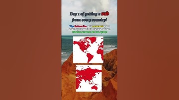 Day 1 of trying to get a sub from every country in the world! #geography #mapping