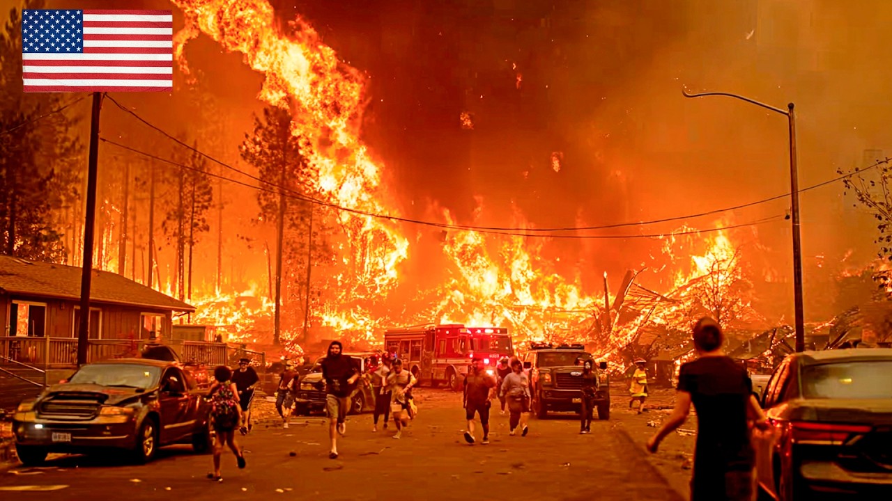 Oregon & California Ablaze – INSANE Wildfires Force Evacuations and Leave Towns in Ruins