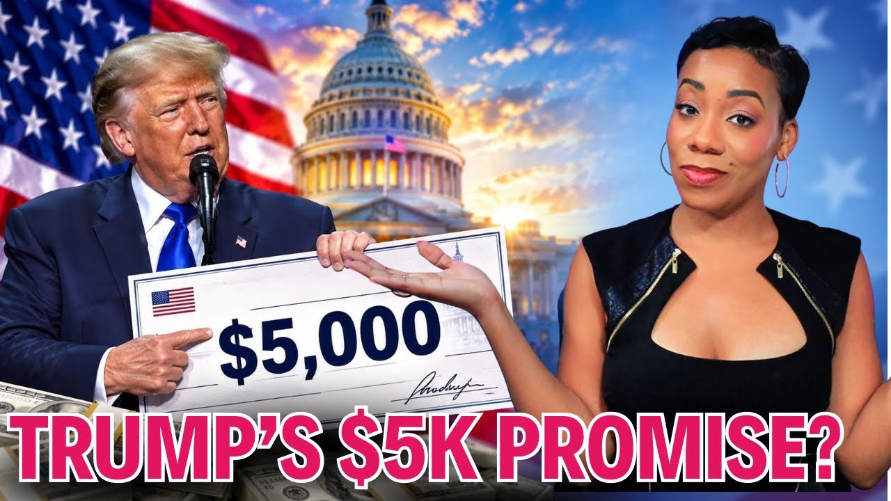Trump Promised Americans $5,000 If Republicans Win… CAN HE DO THAT?!