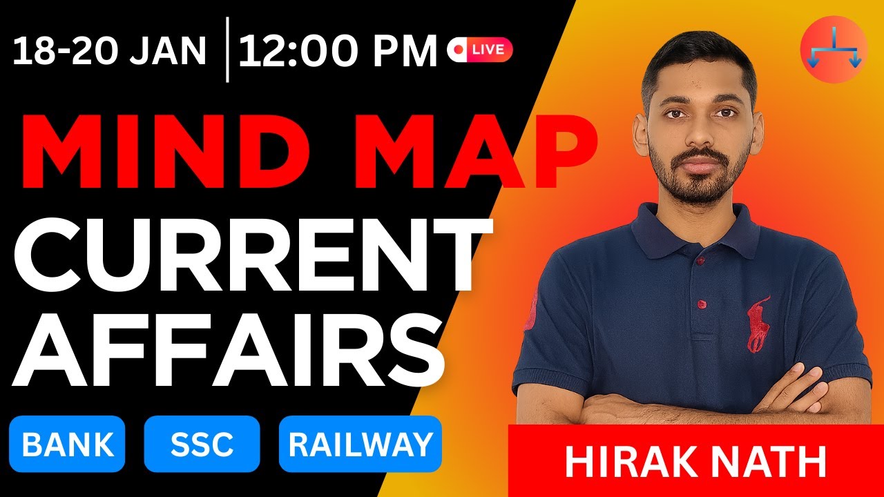 Today Current Affairs | 18-20 January 2026 Mind Map Current Affairs | Daily Current Affairs | Hirak