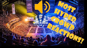 CS:GO - MOST HYPED CROWD REACTIONS! (When the crowd goes nuts!) Ft. F0rest, Pasha, Fallen & More!