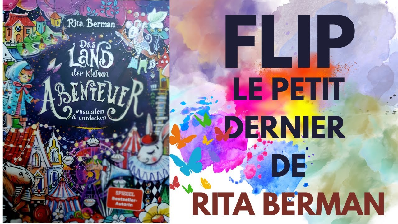 Flip through RITA  BERMAN, son dernier livre tant attendu et .... superbe !! Merci rita 💐🧚‍♀️🤩