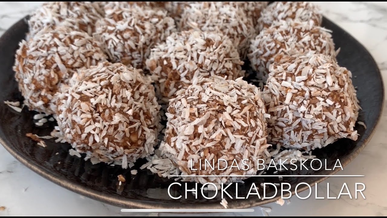 lindas bakskola chokladbollar lindas bakskola chokladbollar
