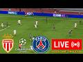 🔴 AS MONACO vs PSG - UEFA CHAMPIONS LEAGUE 2025/26 LIVE SCORE &amp; FC26 SIMULATION