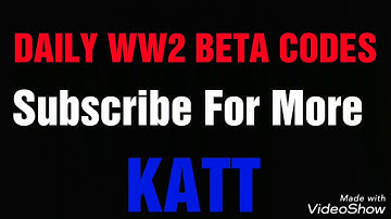 CALL OF DUTY WW2 FREE BETA CODES. MORE ADDED DAILY