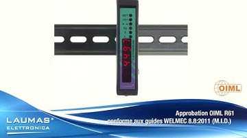 TLBPOWERLINK - transmetteur de poids numérique (POWERLINK - RS485 ModBus RTU) - LAUMAS