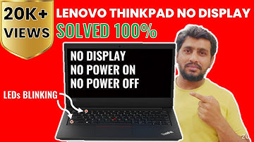 laptop not turning on lenovo thinkpad but led light blink | lenovo thinkpad laptop on nahi ho raha