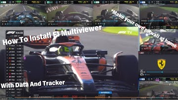 How To Install Multiviewer For F1 (Setup multiple onboards and data channels with sync)