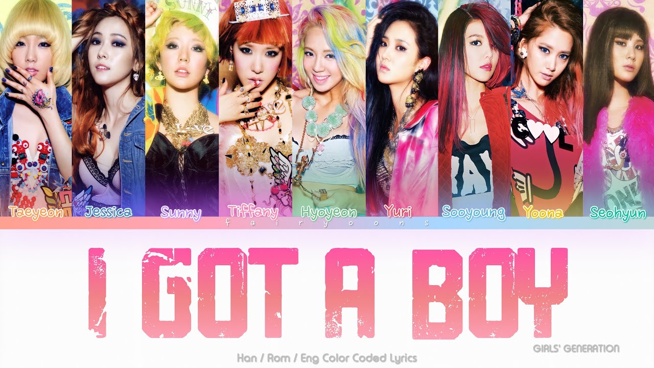 Girls’ Generation (소녀시대) I Got A Boy Color Coded Lyrics (Han/Rom/Eng)