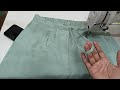 हाफ elastic हाफ belt with डोरी वाला plazo pant stitching #Live हिन्दी में ✅️