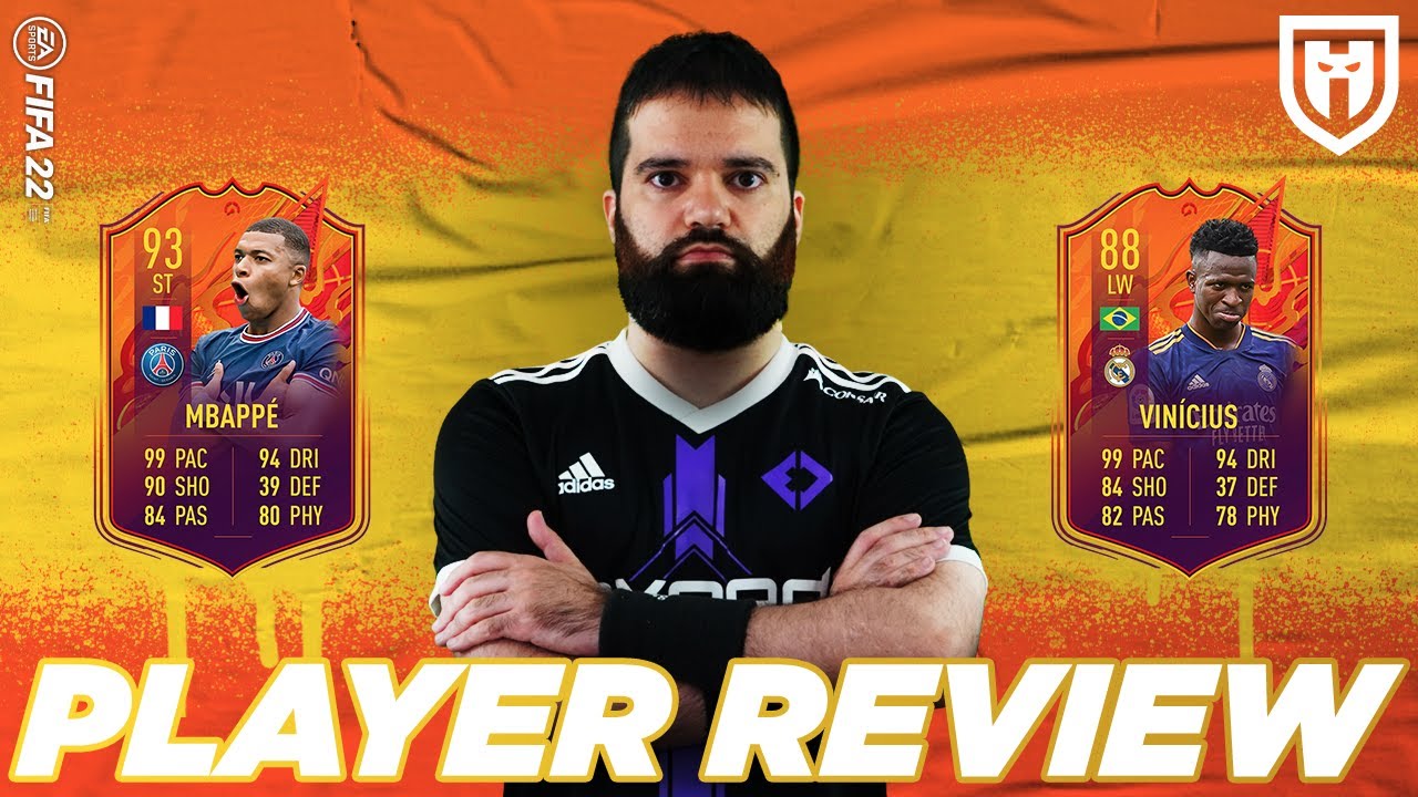 MBAPPE 93 E VINICIUS JR. 88 HEADLINERS /// FIFA 22 PLAYERS REVIEW