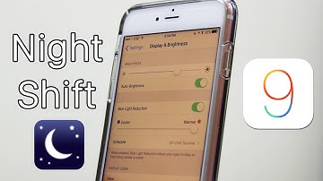 Night Shift in iOS 9.3!