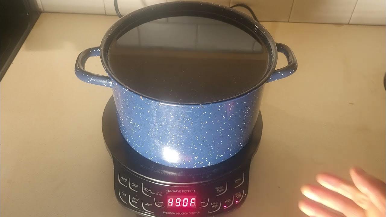Nuwave Pic Flex Induction Cooktop How Long Does It Take To Boil Water