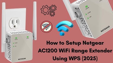 How to Setup Netgear AC1200 WiFi Range Extender Using WPS in (2025)