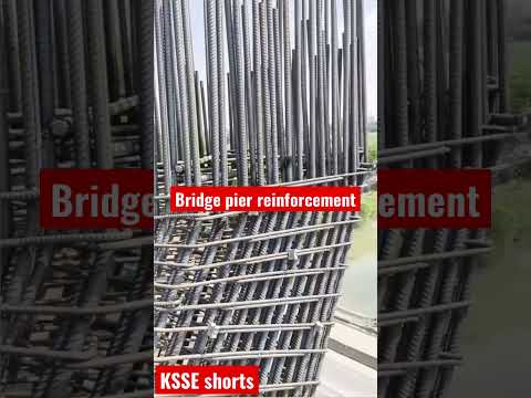 Bridge pier reinforcement technique, and differences #innovation #construction #learning #subscribe