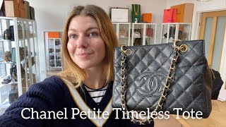 chanel quilted leather tote bag