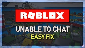 Roblox - How To Fix Chat (Your Chat Settings Prevent You From Sending Messages)