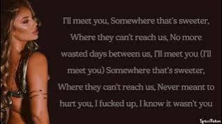 Alina Baraz - Between Us (lyrics)