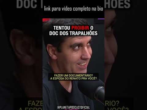 imagem do vídeo ESPOSA DO RENATO ARAGÃO TENTOU PROIBIR com Rafael Spaca | Planeta Podcast #shorts