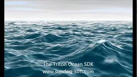 Triton 3D Ocean and Water SDK 1.2