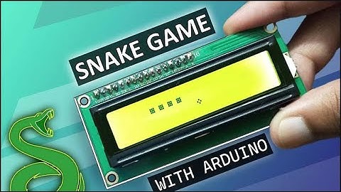 JUEGO SNAKE LCD - ARDUINO UNO