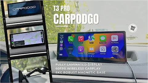 CarPodGo T3 PRO Wireless 60FPS Carplay Display