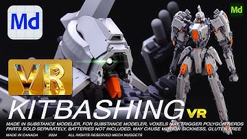 Mech Kitbashing in VR - Substance Modeler Tutorial