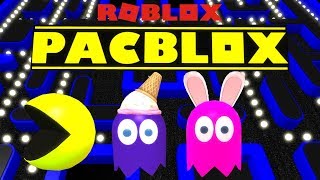 Roblox Pac Blox Pac Man On Roblox Youtube - color pac blox roblox