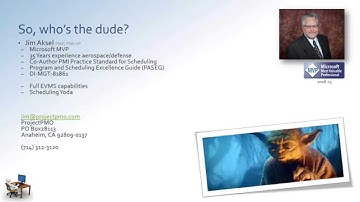 WEBCAST: Schedule Risk Analysis for a Large Development Program