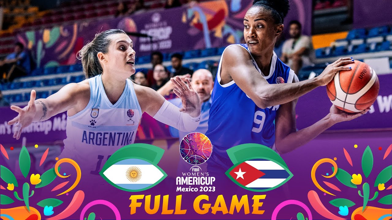 Argentina v Cuba boxscore - FIBA Womens AmeriCup 2023 - 4 July