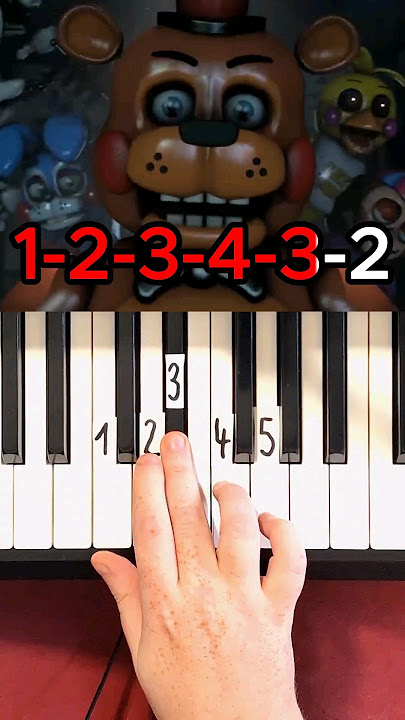Five More Nights FNAF Piano Tutorial #shorts