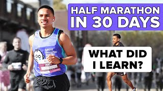 Can I Run a Half Marathon in Just 30 Days?