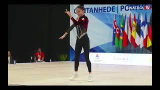 BULLO Anna (ITA 1) - 2024 AEROBICS WORLD CUP, CANTANHEDE - Individual Women Qualifications IW