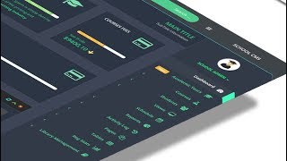 Amazing Responsive Pure Css3 Admin Navigation