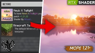 Best Shaders For MCPE 1.21+ 🔥| Newb X Twilight Shader For Low-End Devices (No Lag)