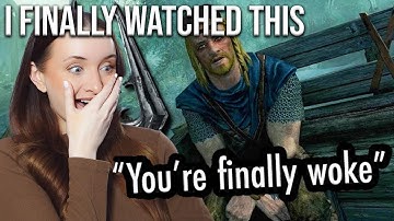 31 year old Skyrim Newbie Reacts to 
