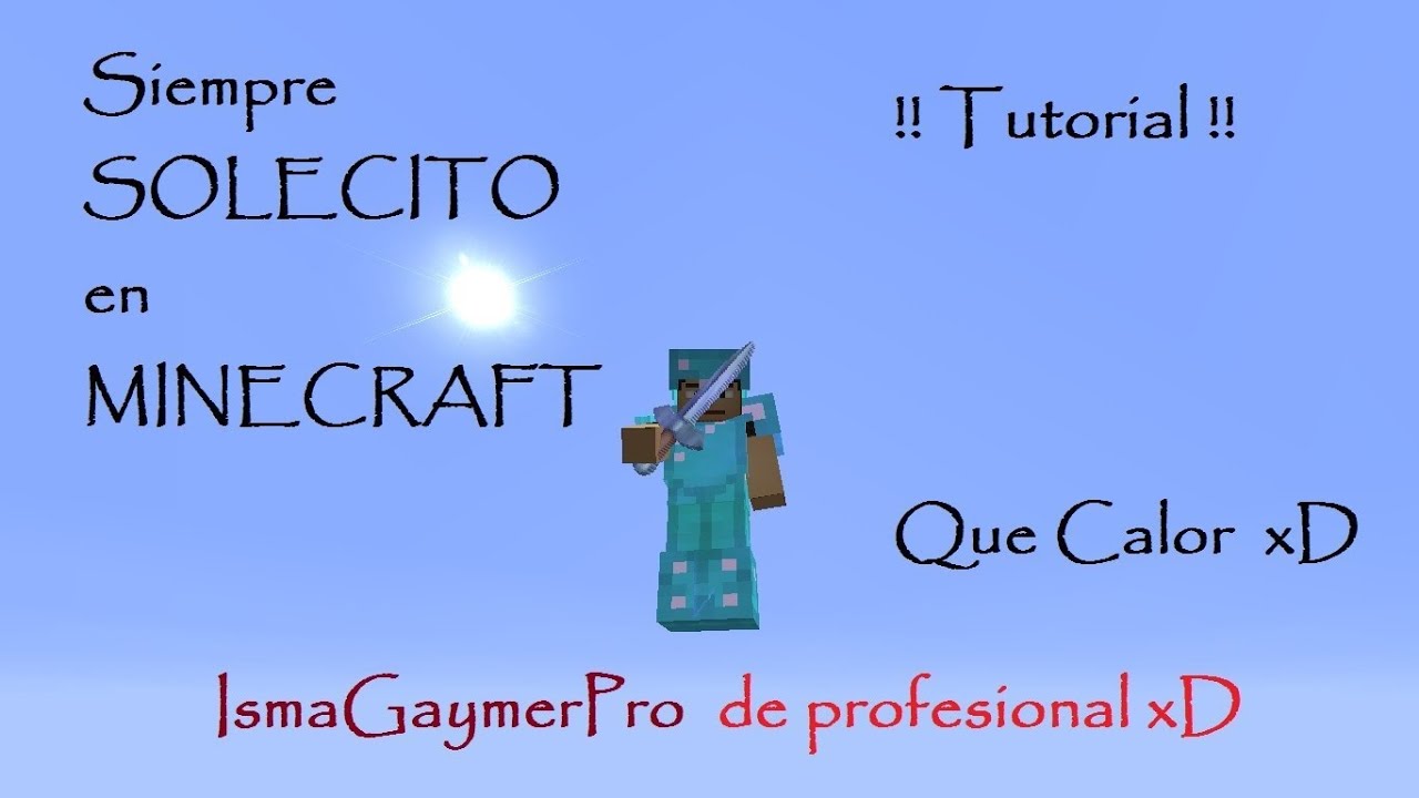 Como Hacer Que Siempre Sea De Dia En Minecraft