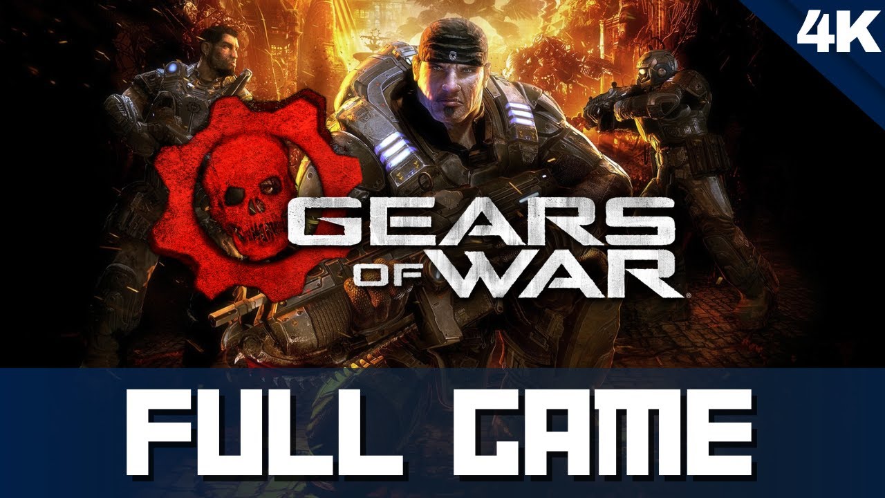 Gears of War Full Game Gameplay (4K 60FPS) Walkthrough No Commentary
